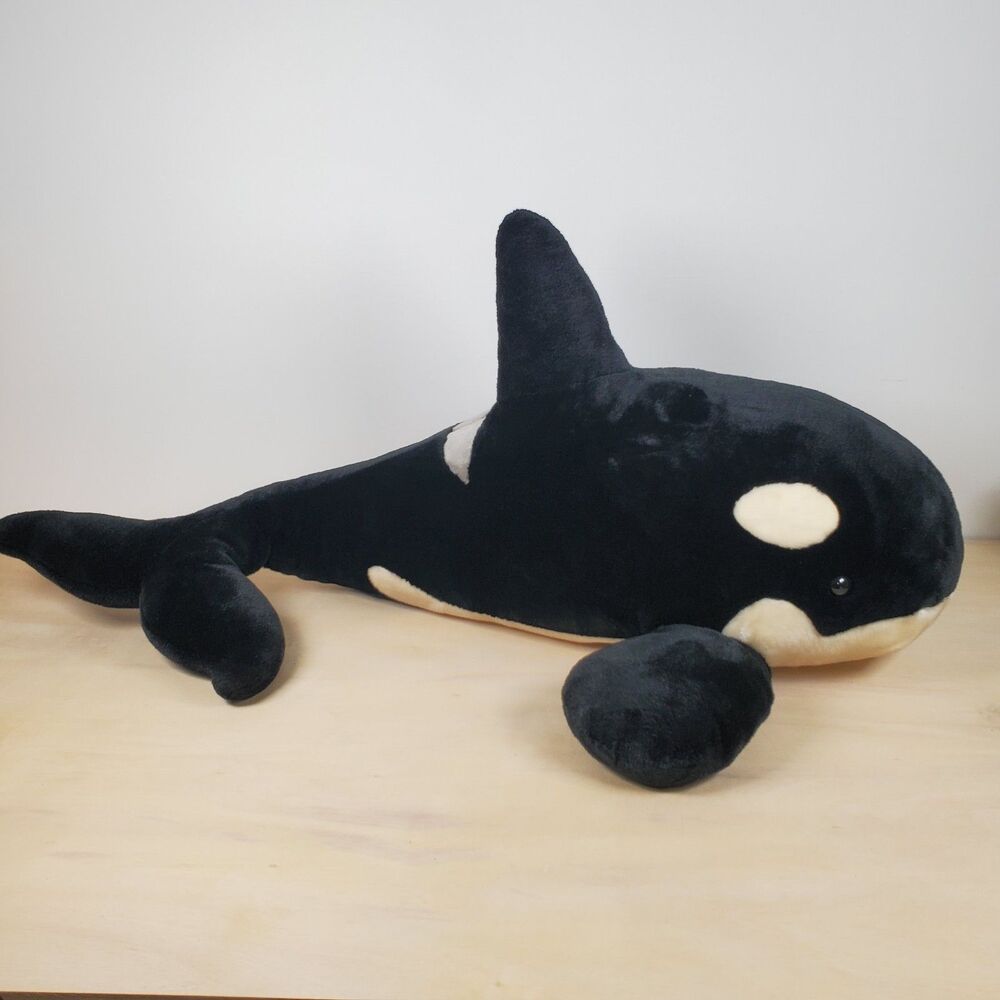 Sea World Shamu Killer Whale Orca Plush Stuffed Animal 36"